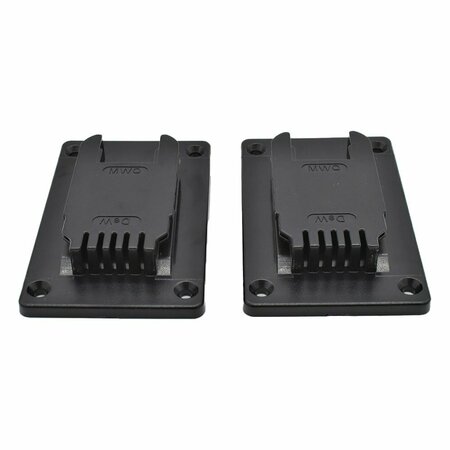 SUPERIOR PARTS PROFESSIONAL GRADE Aftermarket Dewalt / Milwaukee 18V-20V Combo Tool Mount, 2PK TM-DWML18T